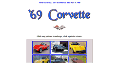 Desktop Screenshot of 69corvette.com
